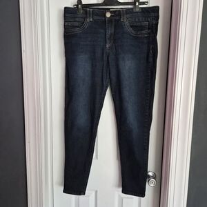 Democracy Ab-Technology Skinny Jeans Dark Wash Women's Size 14